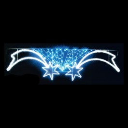 Guirlandes En Papier Néon Cœurs & Étoiles - 4 M - Fluorescent, Brille Sous UV - Pour Fêtes, Déco