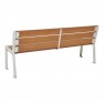 Banc bois et acier Silaos®Gris Procity