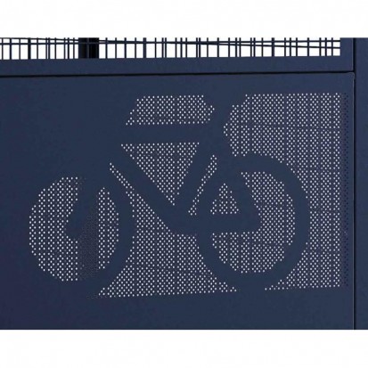 Abri vélos et motos Voûte sécurisé "XL" gris procity PROCITY