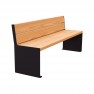 Banc de ville gris procity KUB Procity