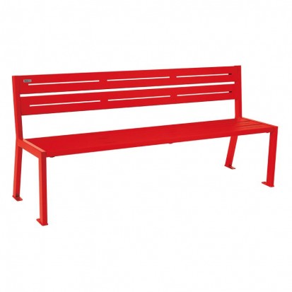 Banc acier Silaos® gris Procity