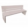 Banc acier Venise gris Procity