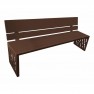 Banc acier Venise gris Procity