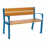 Banc bois et acier Silaos® 5 lames PROCITY