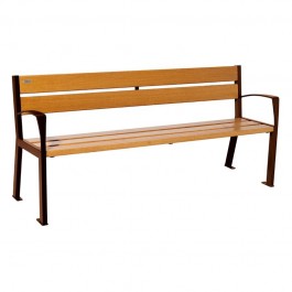 Banc extérieur bois Silaos® 180 cm PROCITY