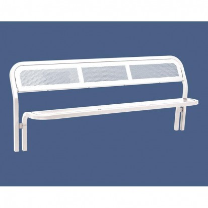 Banc acier gris procity Conviviale® Procity