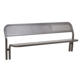 Banc acier gris procity Conviviale® Procity