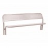 Banc acier gris procity Conviviale® Procity