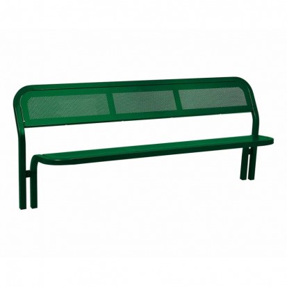 Banc acier gris procity Conviviale® Procity