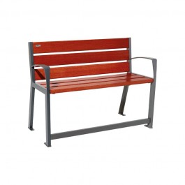 Banc bois Silaos® 120 cm spécial sénior PROCITY