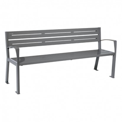 Banc acier Silaos® gris Procity