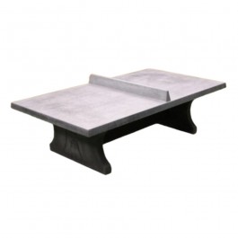 Table ping pong béton gris anthracite