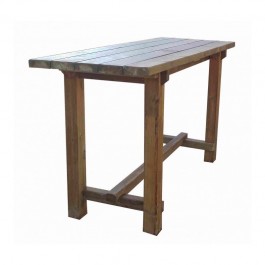 Table mange debout en bois pour extérieur
