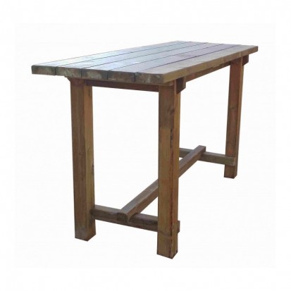 Tables en bois mange debout