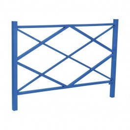 Barrière Losange bleu