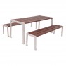 Table de pique-nique Silaos® gris procity