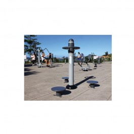 Appareil fitness qui travaille la taille