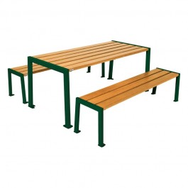 Table de pique nique Silaos® vert