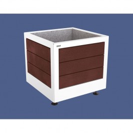 Bac à palmier Silaos® blanc