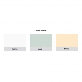 Nuancier lames MDF mobilier scolaire