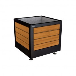 Bac à palmier Silaos® noir