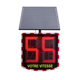 Radar préventif vitesse solaire