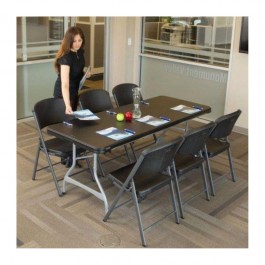 table rectangulaire pliante