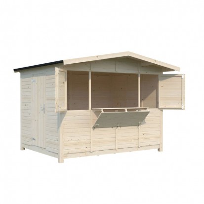 Chalet évènementiel pliable et démontable