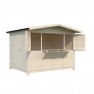 Chalet évènementiel pliable et démontable