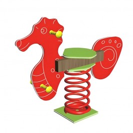 Jeu à bascule sur ressort - HIPPOCAMPE