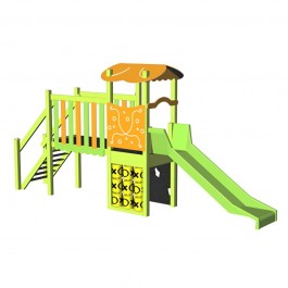 Aire de jeux extérieur BOUTON D'OR ALU