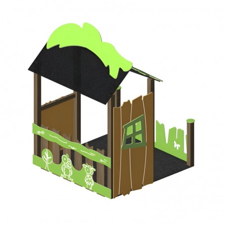 Cabane pour aire de jeux MISSISSIPPI