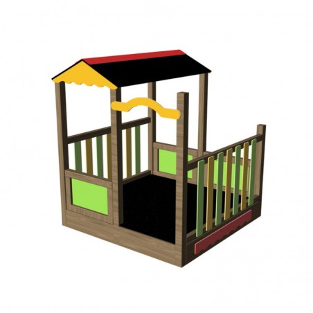 Cabane en bois pour enfant LOU BOY