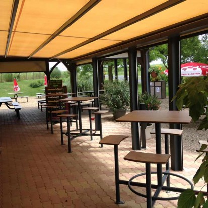 Ensemble repas extérieur