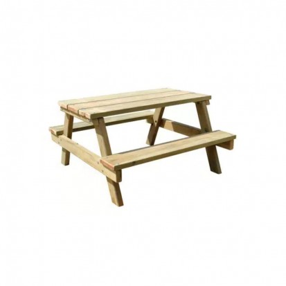 Table de pique-nique en bois pour enfants