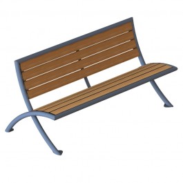 Banc public en compact