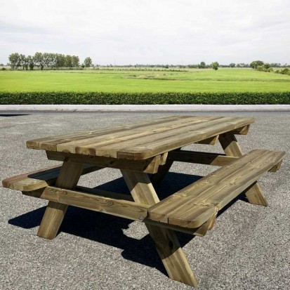 Table picnic en bois