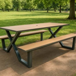 Table repas extérieur HPL
