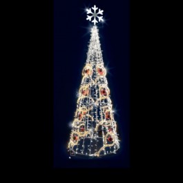 Sapin de noel à leds