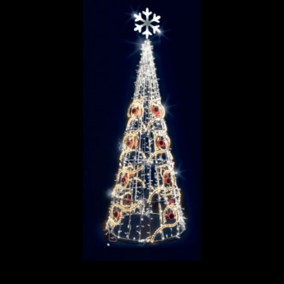 Sapin de noel à leds