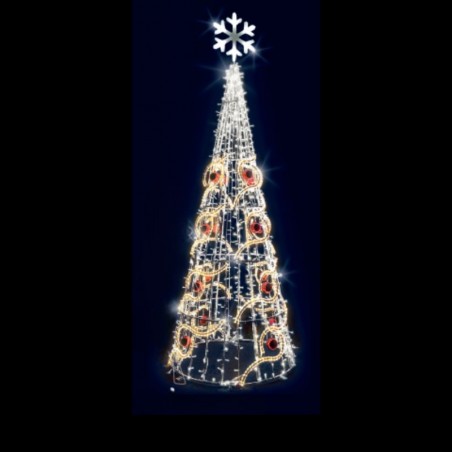 Sapin de noel à leds