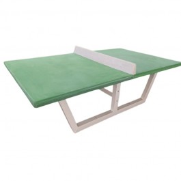 table de ping pong en béton et acier
