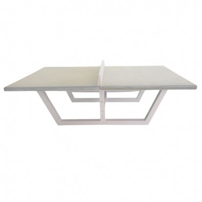 table de ping pong en béton et acier