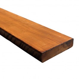 Lame de bois exotique pour banc extérieur