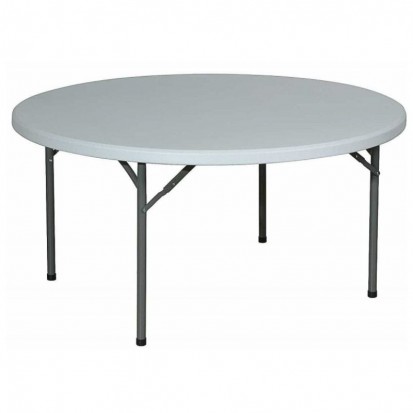 Table ronde en polypropylène Ø 152 cm