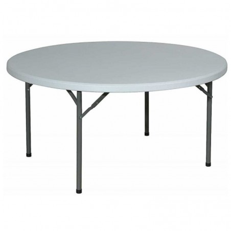 Table ronde en polypropylène Ø 152 cm