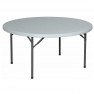 Table ronde en polypropylène Ø 152 cm