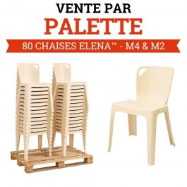 Chaise collectivités empilable - achat en gros