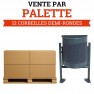 Corbeille extérieure en métal - vente en gros