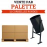 Corbeille de propreté barcelona - achat en gros sur palette